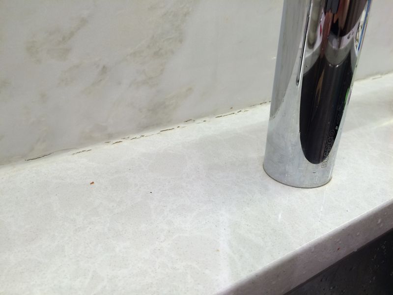 Best Way To Caulk The Seam Between Our Backsplash And Kitchen Counter